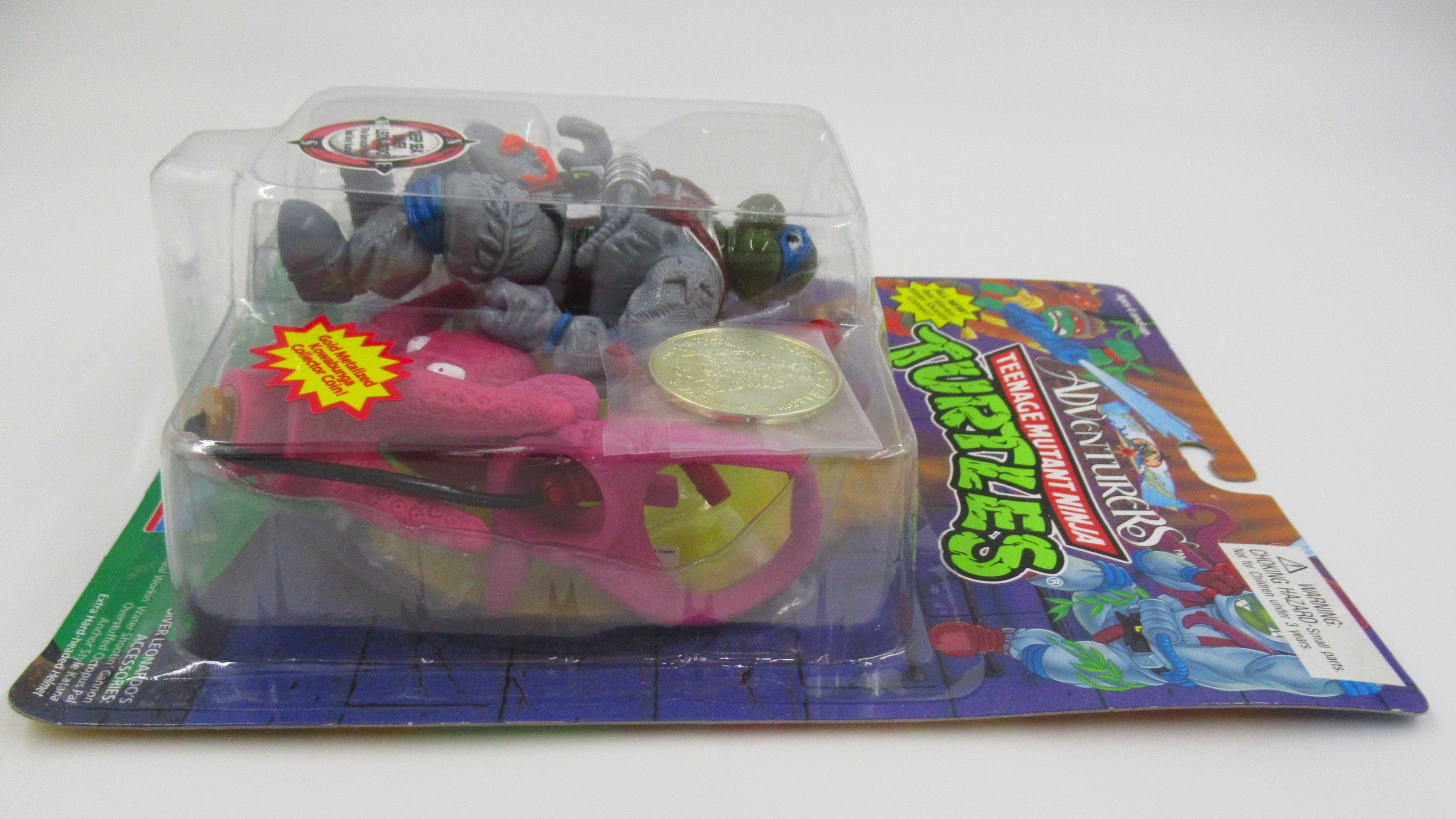 Teenage Mutant Ninja Turtles Deep Sea Diver Leonardo Adventurers Figure TMNTs - Playmates (1994)
